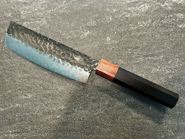Huusk Japan Chef Knife Set 6.5 Inch Vegetable Chopping Nakiri Knife & 7  Cleaver Knife & 6 Fillet Knife